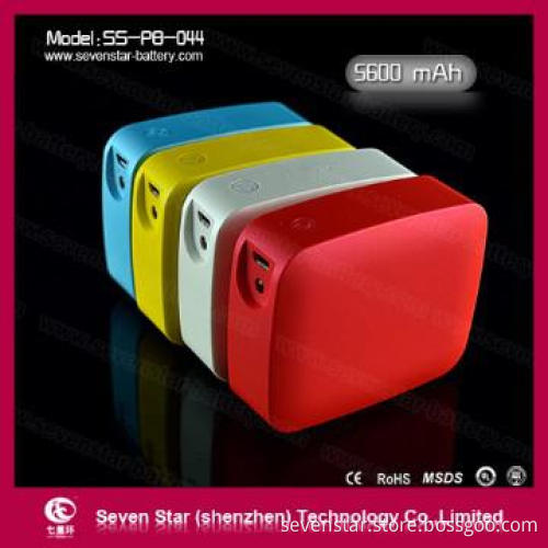 Power Bank with Polymer Lithium Battery 5600 mAh